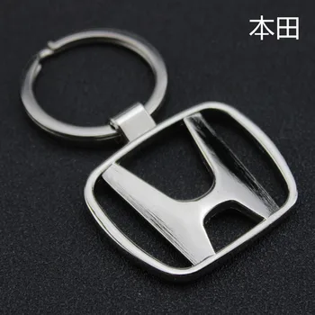 

Hot Sale Metal Car Logo Keychain Key Chain Keyring Key Ring Chaveiro Llavero For Honda Nissan Auto Pendant Key Holder Best Gift