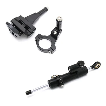 

Motorcycle Steering Damper Bracket Stabilizer for Kawasaki Ninja 400 2018 2019