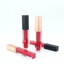 

5ml Empty Square Lip Gloss Tube With Wand Applicator Refillable Plastic Lipstick Lip Balm Bottles Vials DIY Container