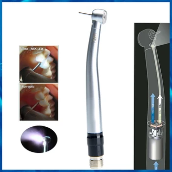 

Dental Handpiece LED E-generator Quick Coupler 4 way Spray Clean Head B2/M4