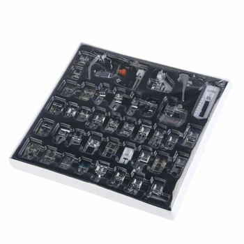 

42PCS Sewing Machine Presser Foot Feet for Brother Singer Domestic Tool Kit Set