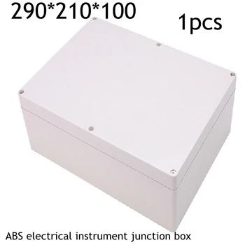 

1pcs 290*210*100mm plastic waterproof box ABS electrical instrument terminal block button box