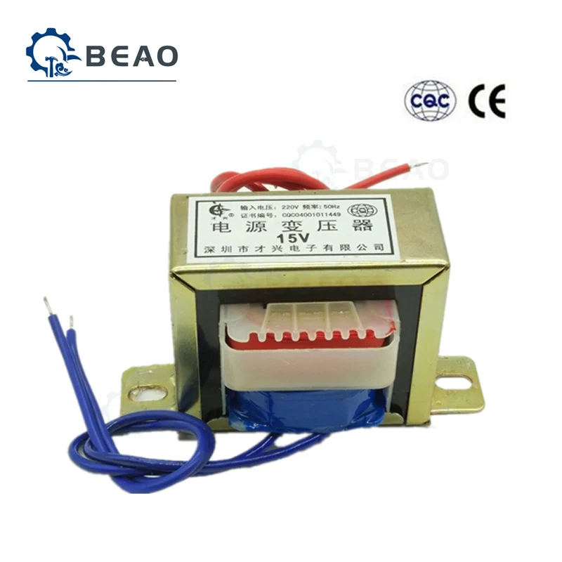 AC 6V 9V 12V 15V 18V 24V 30V 36V Output Voltage 2W Copper Core Input 220V Single/Dual EI35 Power Transformer | Строительство и