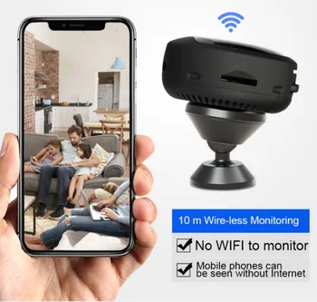 

A19 Infrared Mini Cameras 1080P HD Wifi Camera Home Security Camera IP WiFi Night Vision Motion Sensor Camcorder DV Monitor 2020