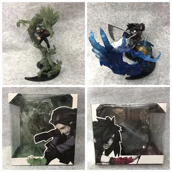 

Anime NARUTO Flame Wood Dragon Senju Hashirama Uchiha Madara Tempestuous God Valour Boxed PVC Action Figure Model Toys B8