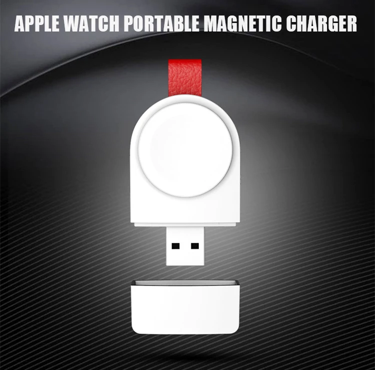 Беспроводное зарядное устройство для iWatch Series 1 2 3 4 зарядная док-станция с USB портативной магнитной быстрой зарядкой для Apple Watch Series 4 3 2 1