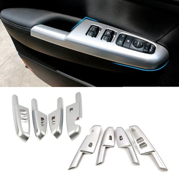 

For Kia Sportage QL 2015-2019 Car Door Armrest Panel Window Switch Lift Buttons Covers Trim Interior Accessories