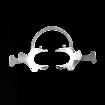 

Orthodontic C Type Transparent Tooth Intraoral Lip Mouth Dental Material Cheek Size Opener S/M Retractor V3N5