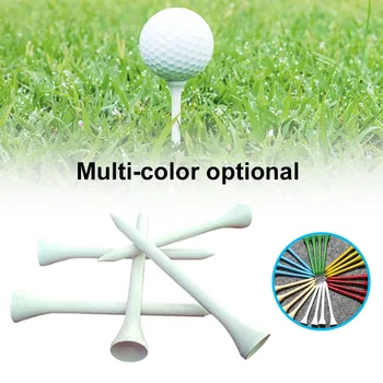 

NEW Cheap And Good Quality 100Pcs/Set Wooden Golf Tees Wood Long Tee 70mm Length Golf Accessories