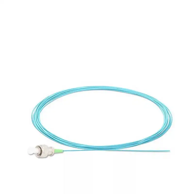 

50PCS FC Single mode fiber optic Pigtail 1M 9/125 Single Mode Optical fiber pigtail 0.9mm PVC Jacket