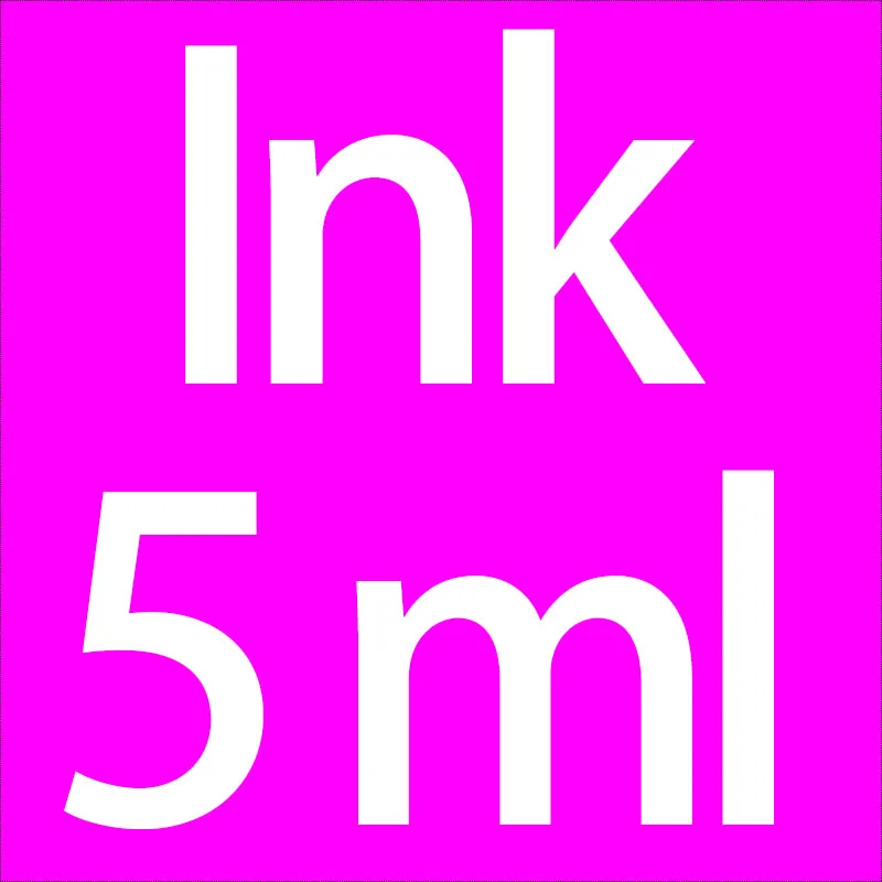 Ink & Pattern & White printing tape & Shipping Cost etc.