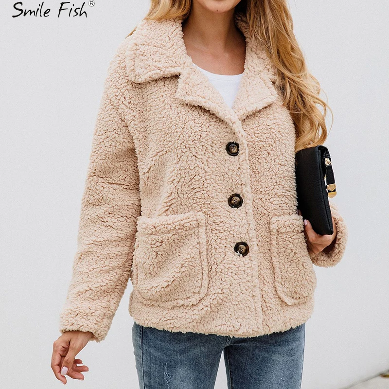 Теплое осенне-зимнее женское пальто с длинными рукавами и карманами, с отложным воротником, элегантные пальто, шерстяное пальто, уличная одежда GV932
