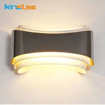 

Modern Led Wall Lights For Bedroom Study Room Stainless Steel+Hardware 5W Home Decoration Wall Lamp