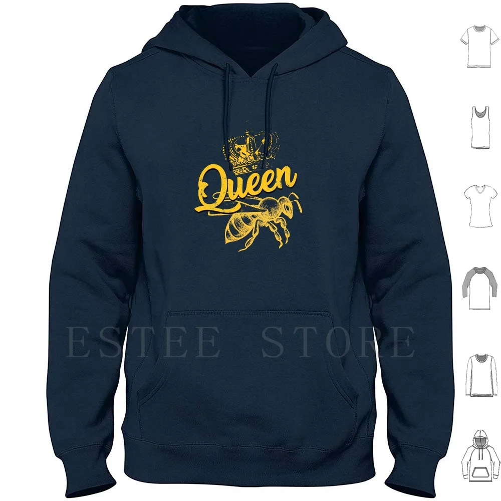 Queen Bee Apicoltore Honey Bee Felpe Con Cappuccio Apicoltore Manica Lunga Save The Bees Honey Bee Queen Bee Honey Bee