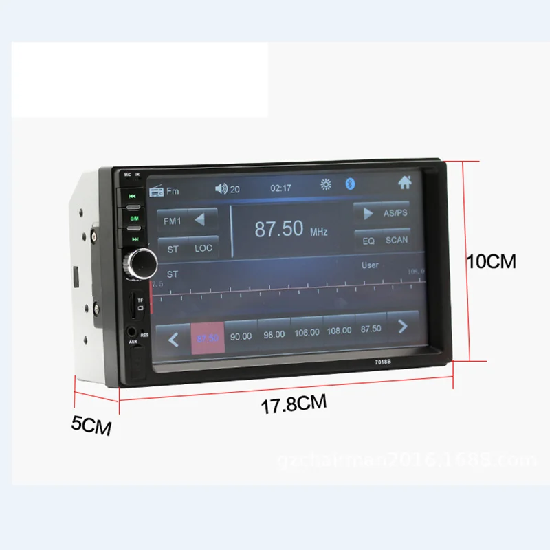 7010B/7018B/7012B 2 Din автомобильное радио " HD сенсорный экран Mirrorlink Авто Радио Bluetooth стерео Мультимедиа MP5 Playe ЖК-монитор