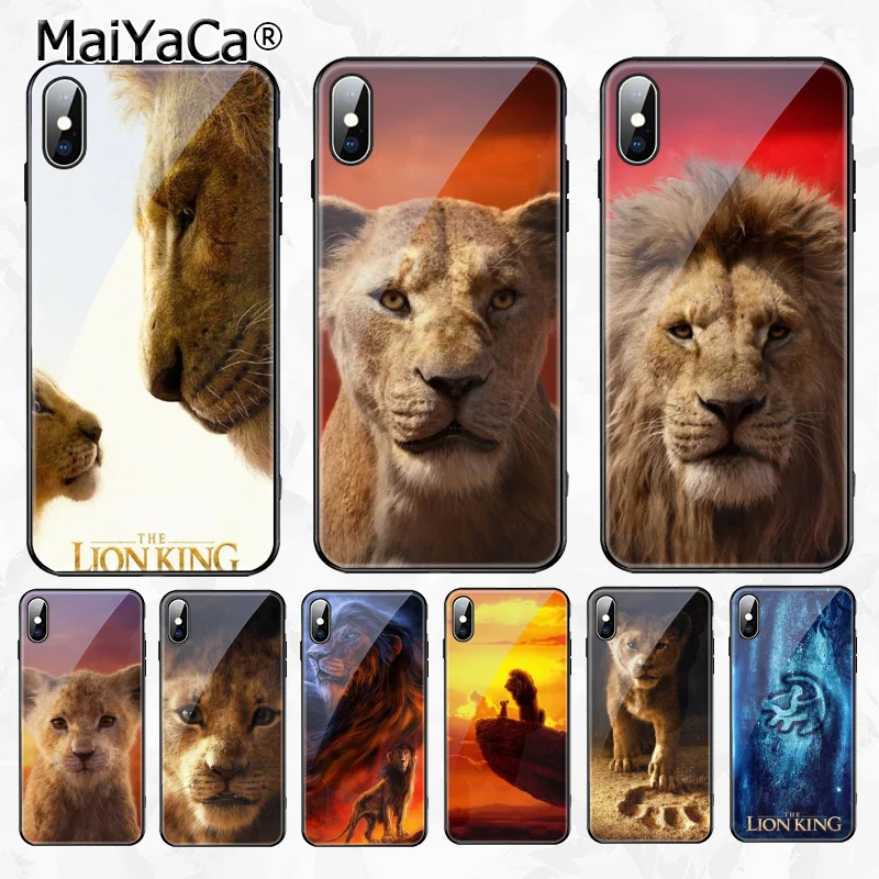 

MaiYaCa The Lion King 2019 New Arrived High Quality Luxury phone case for iPhone 8 7 6 6S Plus 5 5S SE XR X XS MAX Coque Shell