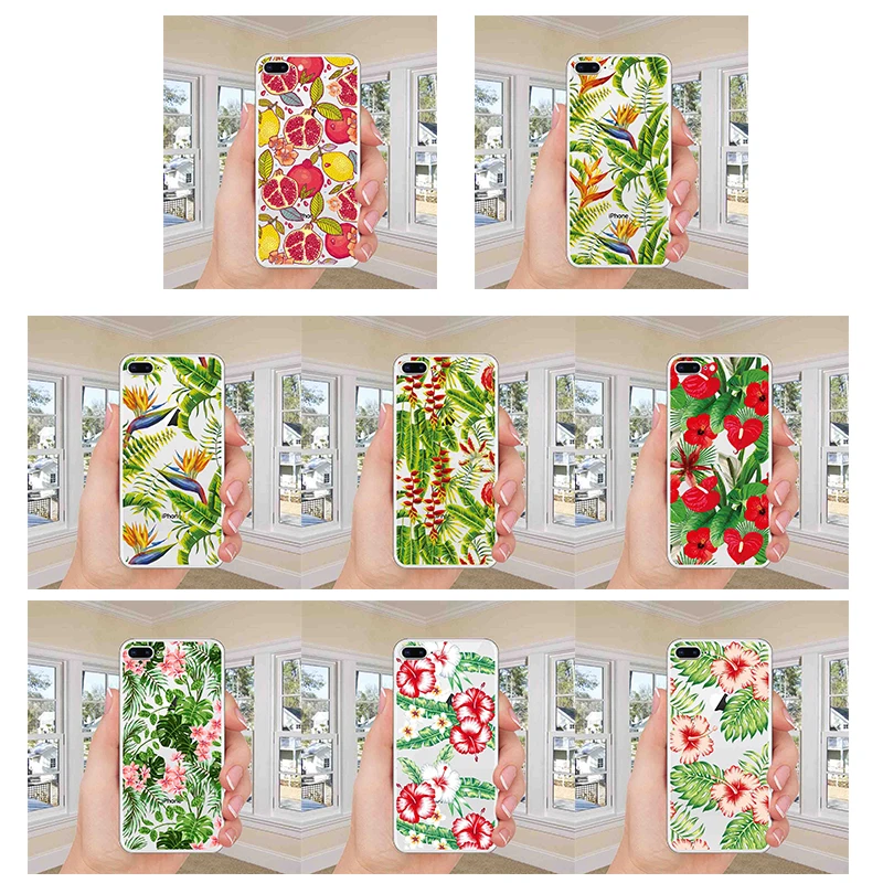 Tropical rainforest Flamingo Fashion soft silicone TPU Phone Cases for iphone X 7 8plus 11 6plus 6sPlus pro max XR XS MAX 6 | Мобильные