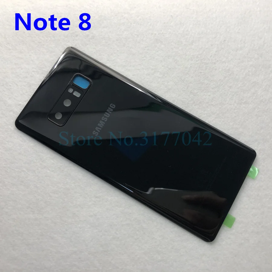 Samsung задняя Батарея крышка note8 note9 для samsung Galaxy Note 8 N950 SM-N950F N950FD Note 9 N960 SM-N960F сзади Стекло чехол