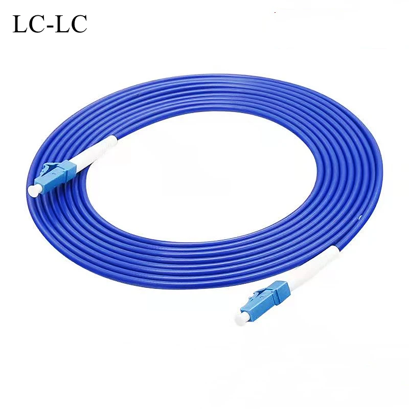 Fiber Optic Cable HTOC Armored UPC Single-Mode Waterproof Pull Rodent Bite Resistance Multiple Lengths SC-SC Good Stability