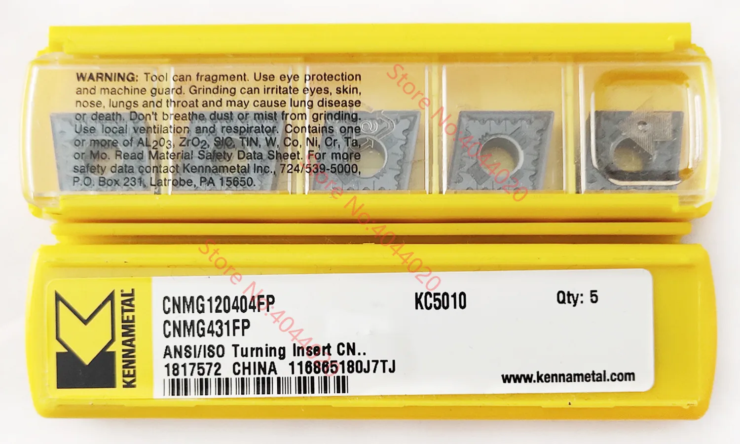 CNMG120404MN KCP10 10pcs Kennametal carbide inserts - AliExpress Tools