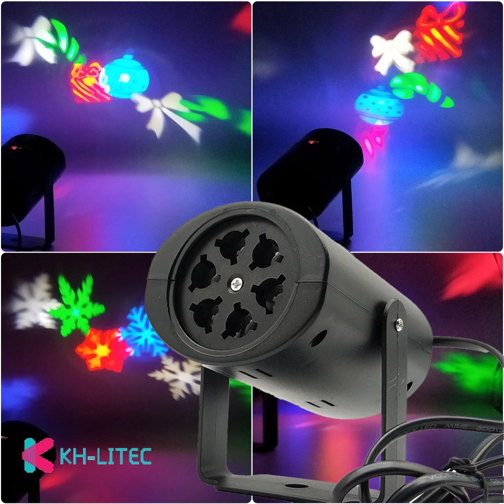 

LED Fairy Lights Snowflake LED Moving Head Stage Light Landscape Projector Laser Lamp For Christmas Party Light Garden Outdoor