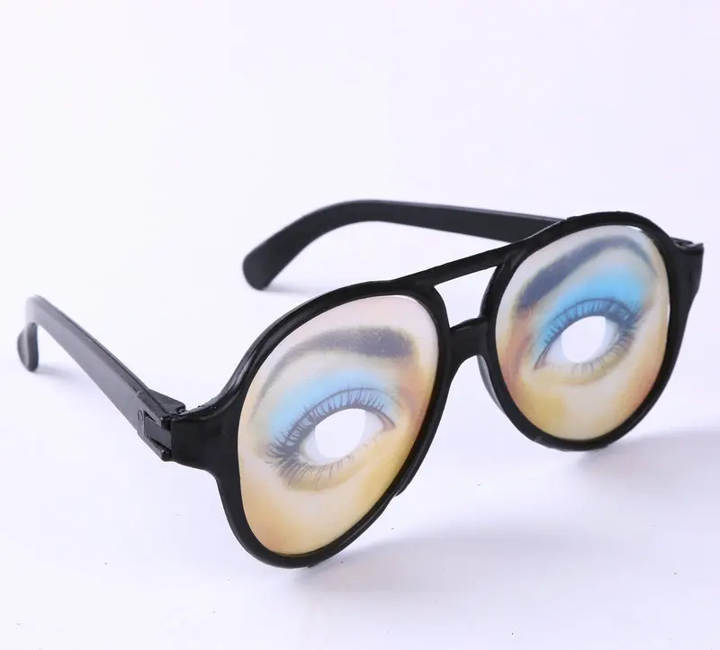 Halloween Makeup Ball Eye Dressing up Props Glasses Fake Glasses Strap Eye Shadow Men And Women Glasses Batch