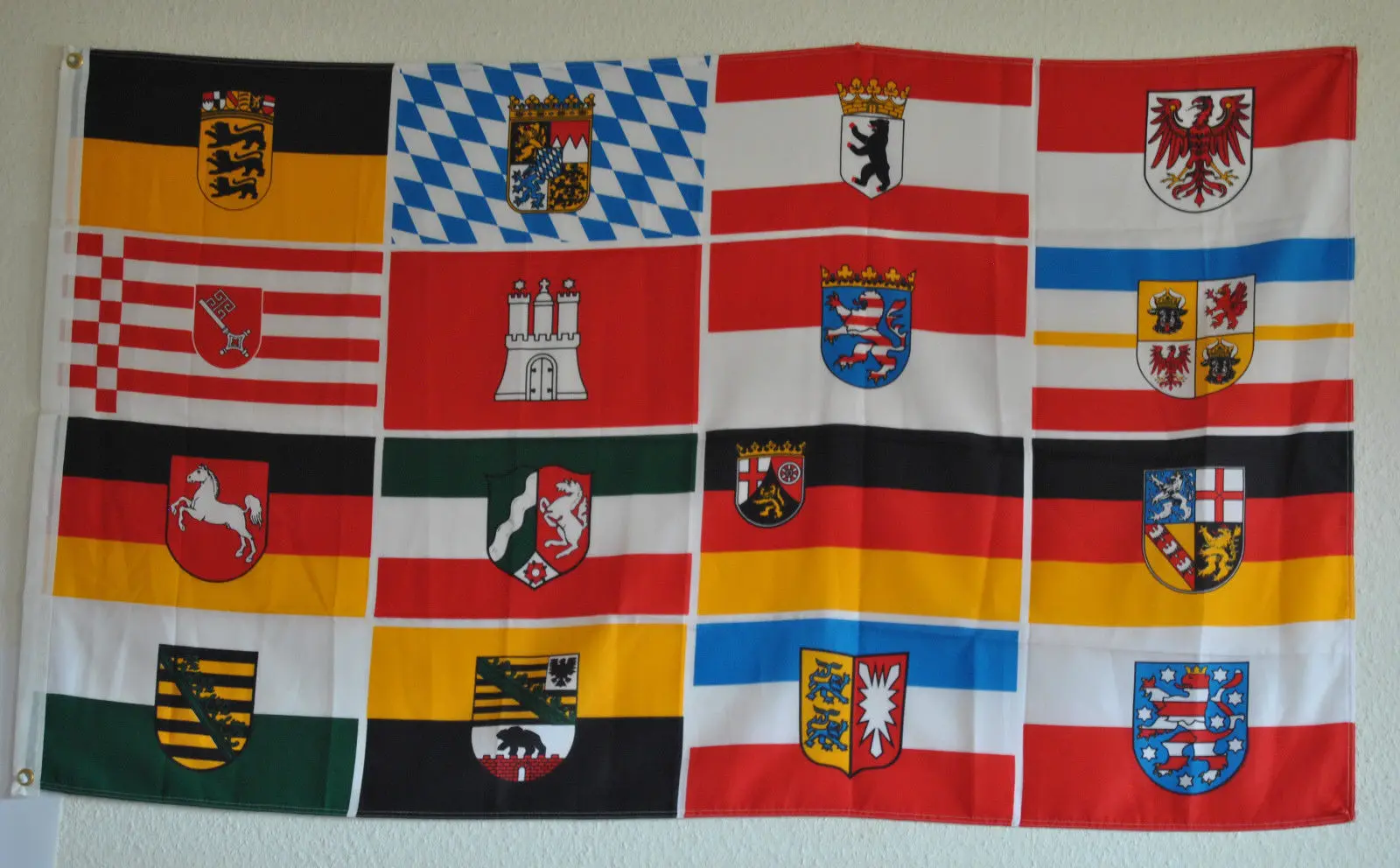 3ft x 5ft 3x5 ft3x5 FAHNE FLAGGE 0106 BRD Германия 16 BUNDESLANDER FAHNE печати баннер, флаг из полиэстера Размеры 150*90 см
