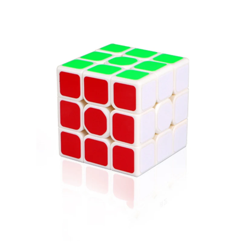 Профессиональный magic Cube гладкая игра куб Training Cubo Magico, обучающие игрушки для детей тренировка мозга куб игрушки для взрослых - Цвет: 3x3x3 sticker