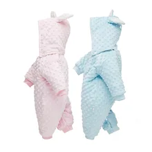 Одежда для ползания с пузырьками для новорожденных от 0 до 1 года для младенцев и маленьких детей; Зимняя Толстая универсальная одежда для кормления