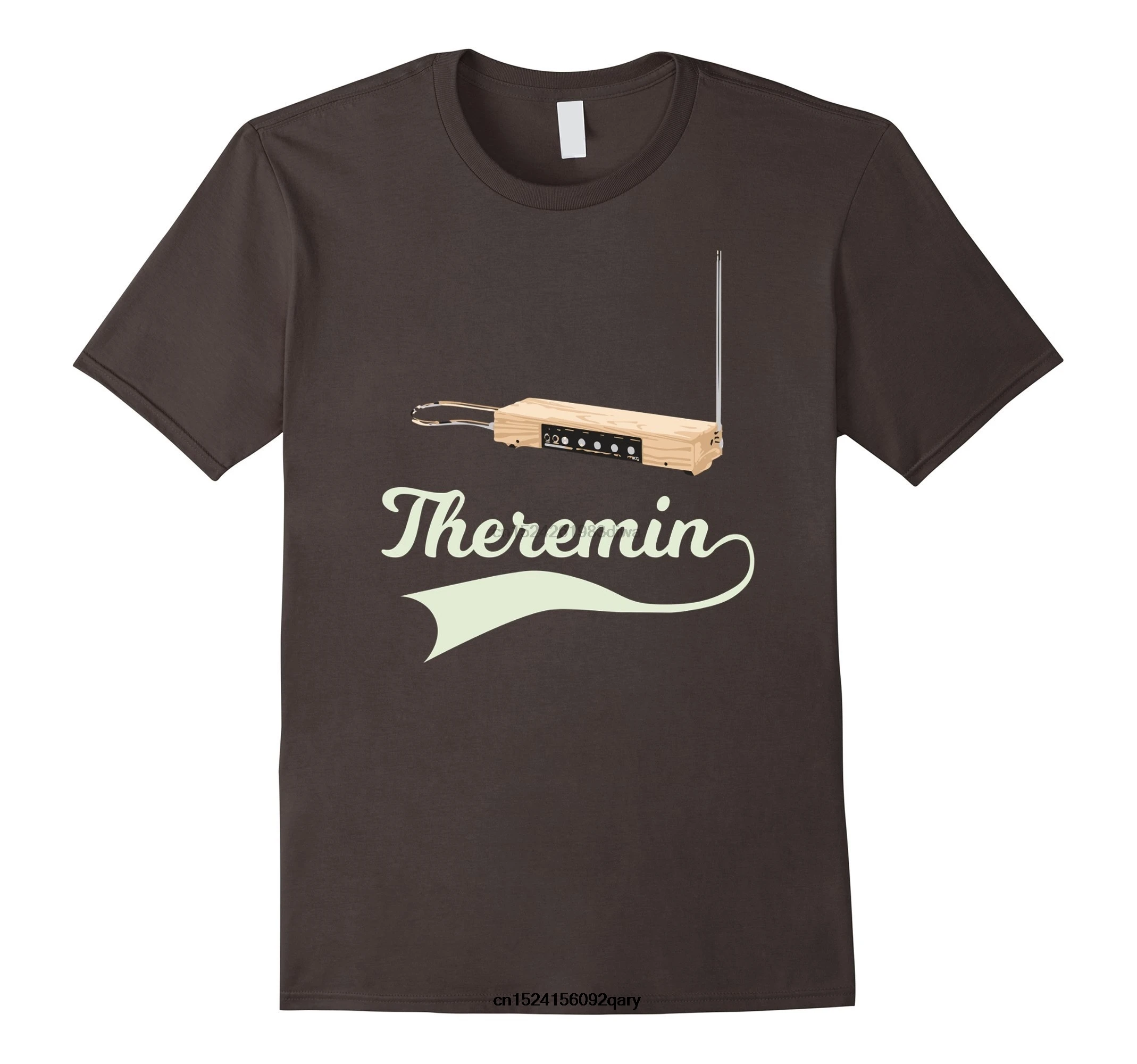 Мужская забавная футболка Женская крутая винтажная Ретро хипстерская Theremin Cool