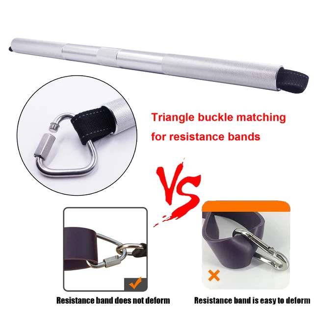 Portable Gym Bar Resistance Band Training Bar Foe Women Men Squats Strength Workout Pilates Exercise Home Fitness Equipment 2