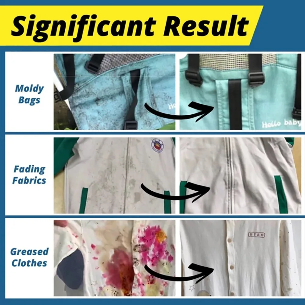 Laundry Detergent Washing Powder Color Proof Bleach  Powder Stain Remover Whitening Strong Detergent (7)