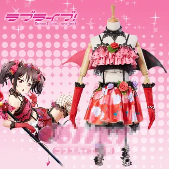 

Anime Love live Yazawa Nico Little Devil Awaken Cosplay Costume Masquerade Dress Halloween Carnival Free Shipping B