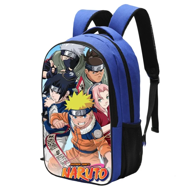 

Xuan meng New Products Naruto Forbearance Backpack Primary School STUDENT'S Double Layer School Bag Children Shoulder Cartoon An