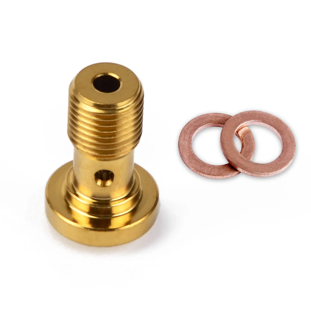Motorcycle Banjo Bolt Screw M10x1.0x19 For Brembo Brake Hose Line Master Cylinder For KTM Ducati Triumph