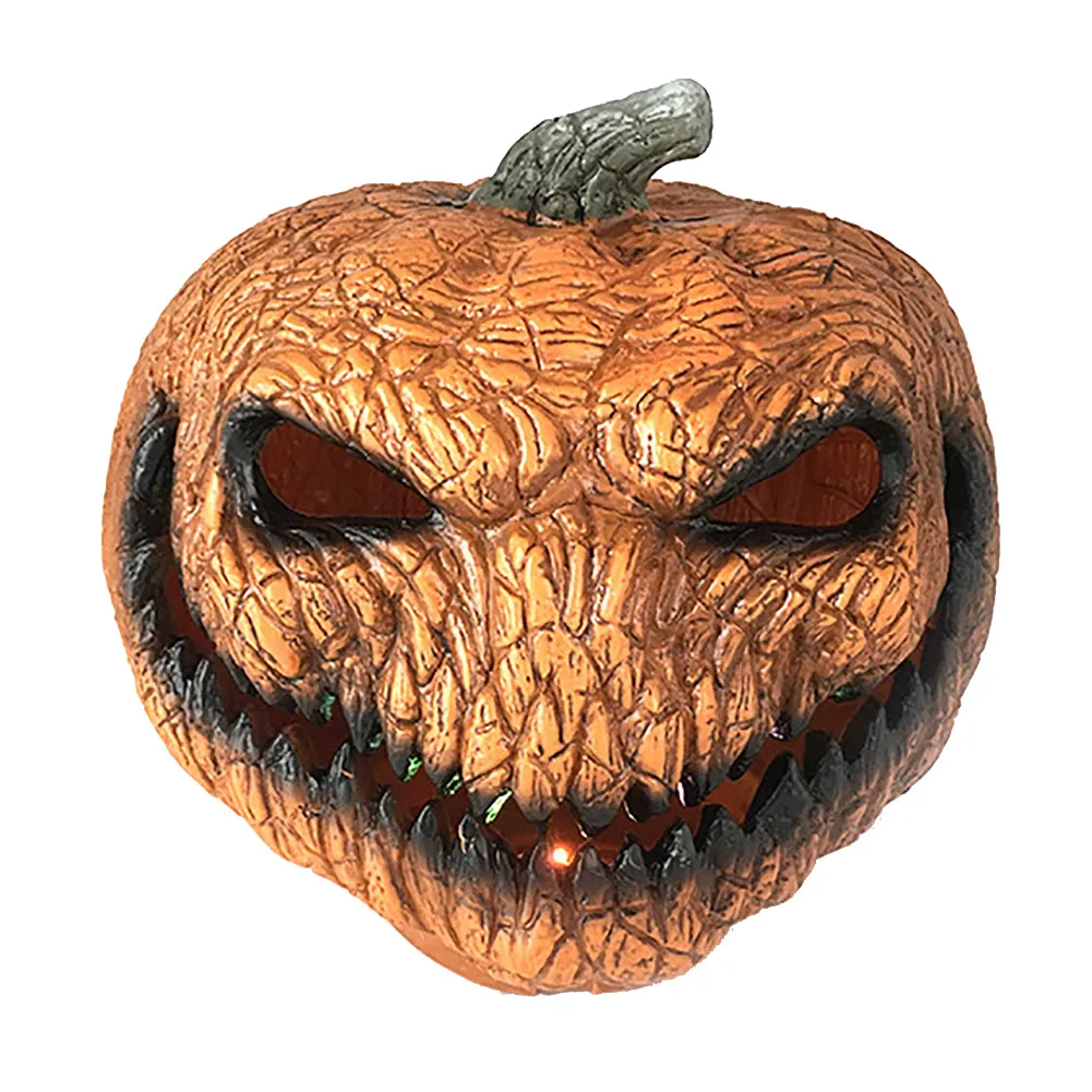 

Decorative DIY Plastic Battery Pumpkin Lamp Halloween Atmosphere Haunted House Props Ghost Simulation Photography Home Party