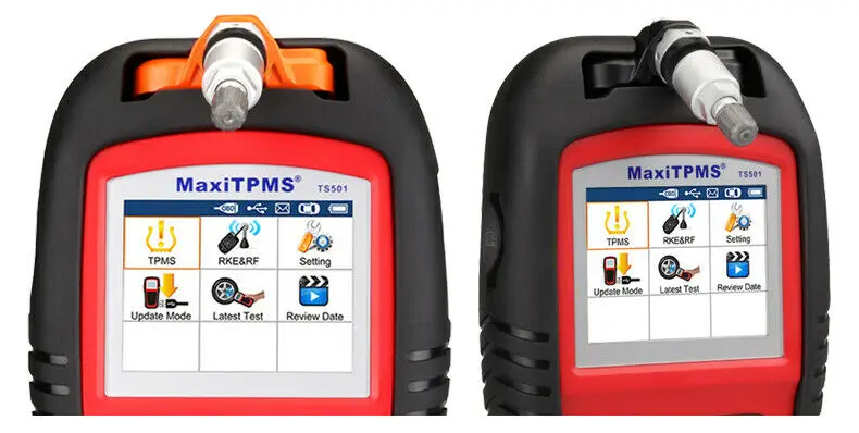 small car inspection equipment Autel MaxiTPMS TS501 TPMS Service OBD2 Scanner Car Diagnostic Tool Car Scanner Diagnostics OBDII Code Reader Upgraded of TS408 automotive battery charger