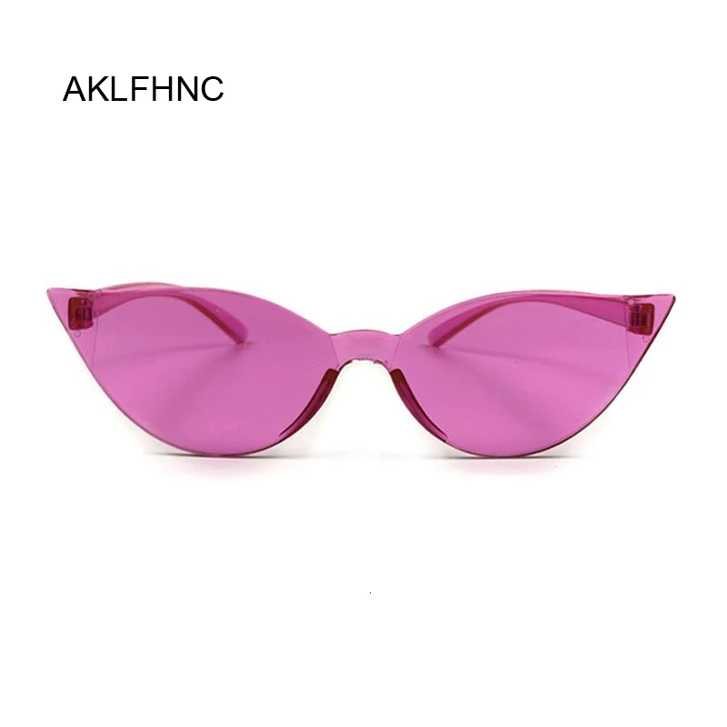 

Sunglasses Women Vintage Fashion Small Rectangular Frame Black Pink Cat Eye Sun Glasses Female Retro Skinny Shades
