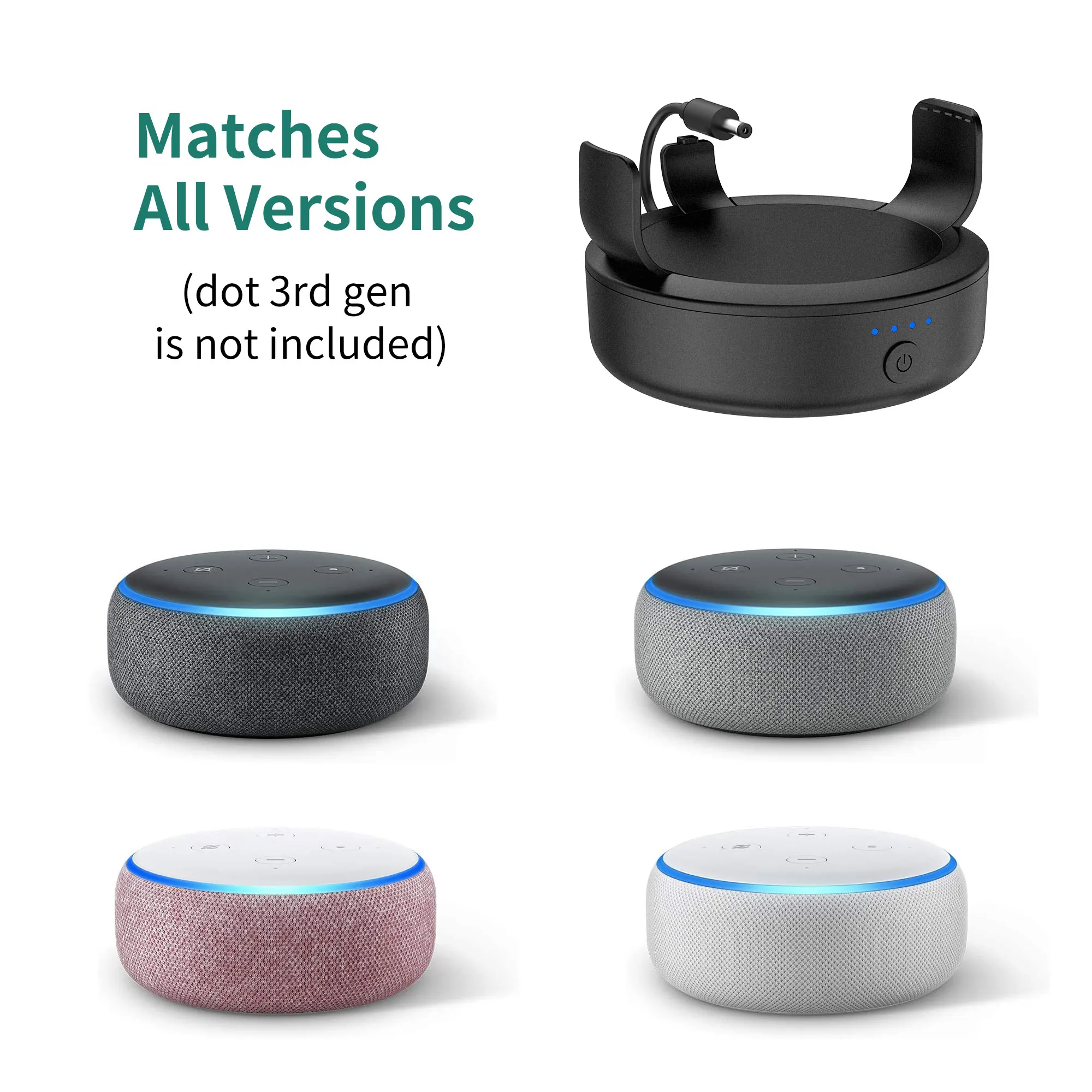 Batería Externa Echo Dot Bateria Batería Externa Echo Show Tiene