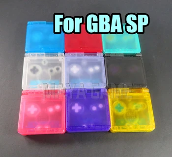 

20sets Transparent Limited Edition Full Housing Shell For Nintend Gameboy Advance SP Clear Game Console Cover Case For GBA SP