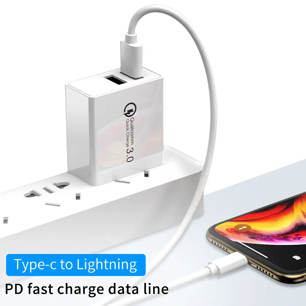 Кабель USB Type C для iPhone 0 25/1 2/2 м 18 Вт|Кабели мобильных телефонов| |