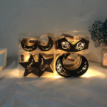

Ramadan Iftar Holiday String Lights Led String Battery Multi Style Pattern Ramadan Decoration Gifts
