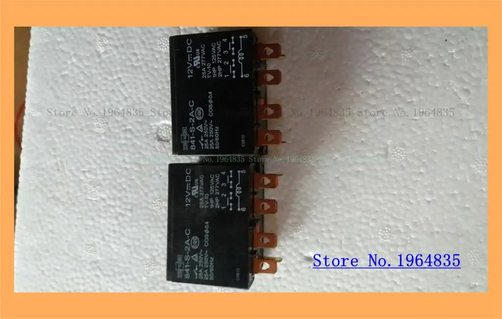 841-S-2A-C 12VDC