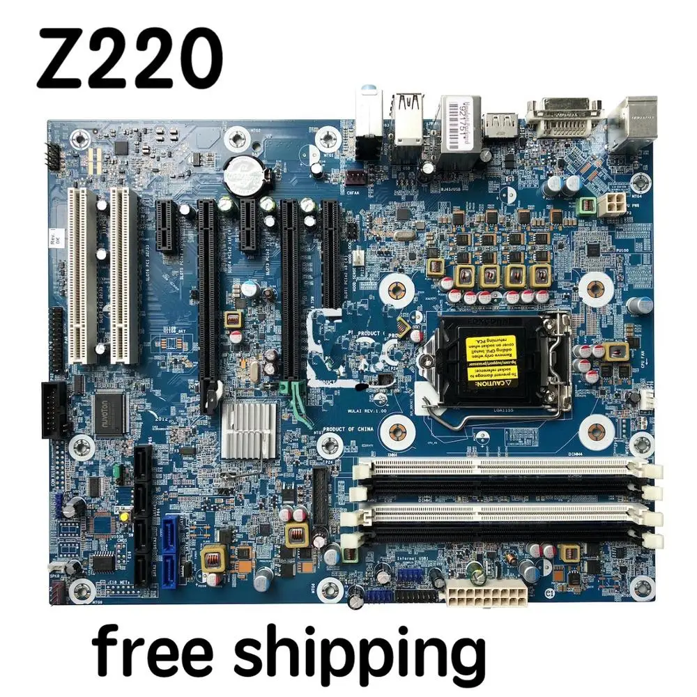 Материнская плата 655581 001 для HP Z220 CMT материнская 655842 100% протестирована полностью