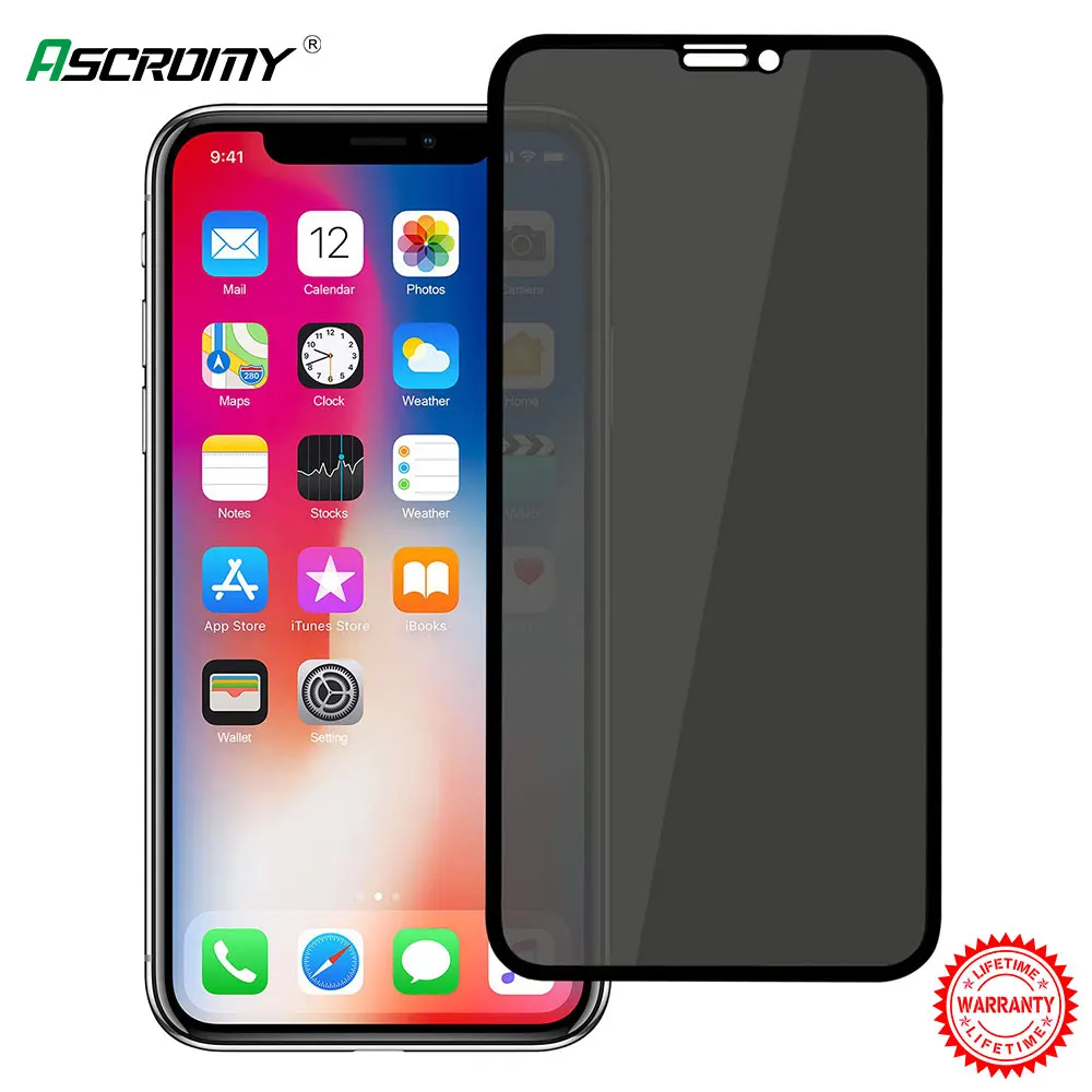 Закаленное стекло для защиты экрана Защита iPhone XR X XS Max 8 Plus 7 6 6S 11 Pro|Защитные стёкла