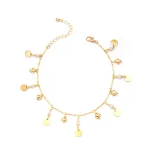 Европа и Америка поперечные аксессуары соединитель в виде бамбука жемчужный Круглый браслет с блестками женские креативные пляжные крутые универсальные jiao sh