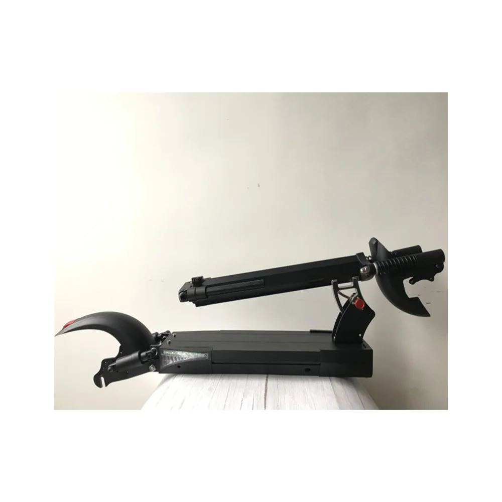 

New Design 10inch Double Aluminum Alloy Drive Scooter Frame Front Rear Shock Absorption DIY Scooter Frame