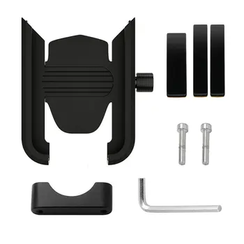 

Aluminum Alloy Mobile Phone Holder Handlebar Bicycle / Motorcycle Phone Holder Phone Stand Rotatable Handlebar Type