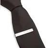 8Seasons New Fashion Stainless Steel Tie Clip Black Silver Color Metal Necktie Tie Men Party Business Simple Jewelry Accessories ► Photo 3/6