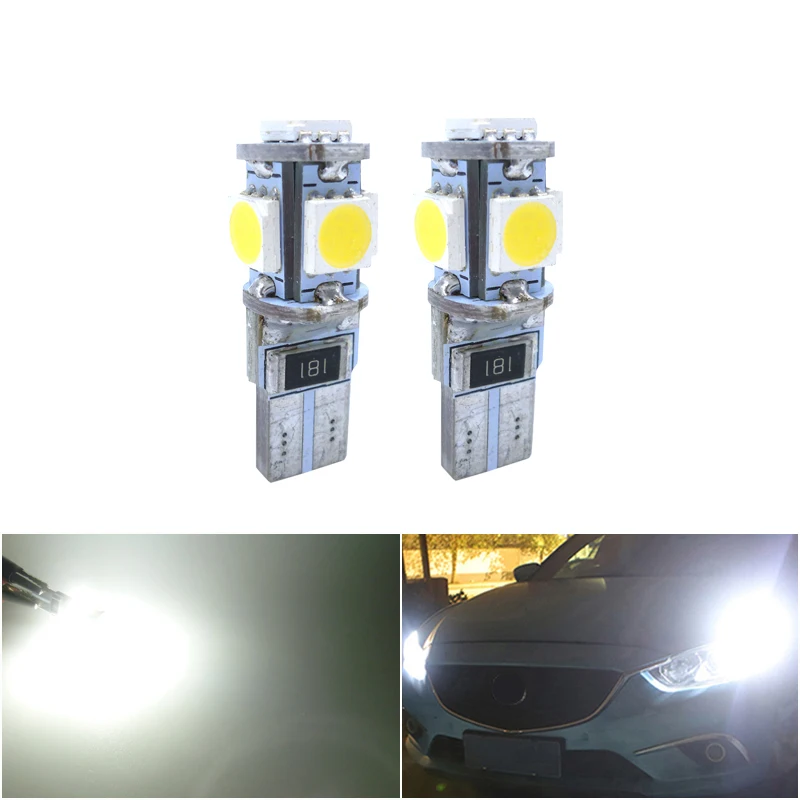 2x T10 W5W зазор парковочный светильник клиновой для Honda CRV 2005 Accord Civic 2006 2011 Fit Jazz City HRV